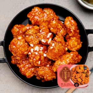 쿠즈락앳홈 매콤달콤 닭강정 210g