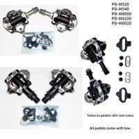 전문 레이스 자전거 페달 M520 MTB R550 r540 r7000 r5800 로드 바이크 페달 산악 자전거 액세서리 M8020