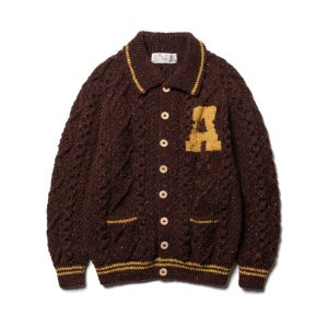 아테나 디자인 Athena Designs 2s Collar Vasity Cardigan - Bordeaux(4711)