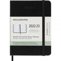 몰스킨 Moleskine 2023년 위클리 플래너 18M 포켓 하드 커버 3 5 x 5 5