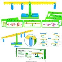 양팔저울 수교구 숫자저울 셈놀이 장난감 교구 중형