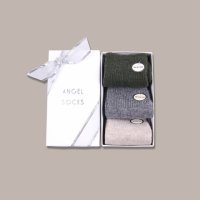 엔젤삭스 ANGEL SOCKS SET2 베이직울패키지 패션액세서리