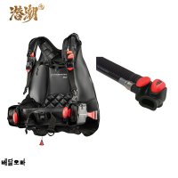 bcd 스쿠버다이빙 atomic 아토믹 BC2 하이퍼 PVC 자켓형 백플레이트 BC2 Ai INFLATOR