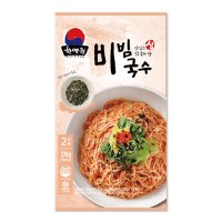 한국제면 한면원 김치칼국수 2인분 비빔국수