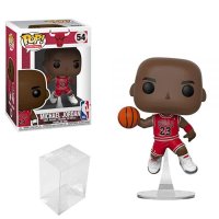 Funko POP 농구공 NBA 시카고 불스 마이클 조던 비닐 피규어 번들 팝쉴드 팝 박스 프로텍터 1