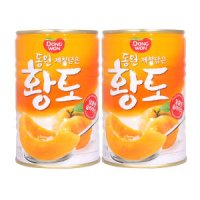 동원 황도슬라이스 400g x 24캔 / 복숭아통조림