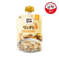 [남양유업] 맘스쿠킹 유아 이유식(9개월~) 전복과표고 100g