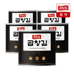 [광천김] 곱창김 캔김30g 5캔
