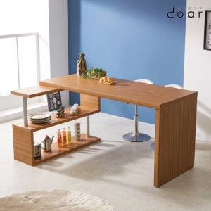 도아르 1800 아일랜드식탁 미니 홈바 테이블 조리대