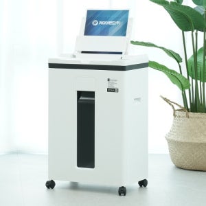 중형 미세꽃가루 자동급지 문서세단기 AutoFeed 200C A4 수동7매 자동200매 22L 2x10mm DIN66399 P-5 서랍식 파지함