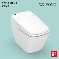 VOVO 스타일먼트 일체형비데 IF디자인상 자동개폐 자동물내림 철거및 설치비 TCB-080SA