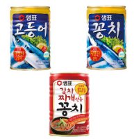 샘표 김치찌개 꽁치 400g 고등어 400g 1개//참치