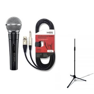 SHURE SM58SK 행사용 유선마이크 패키지 SM58PFS1