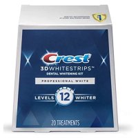 Crest 3D Whitestrips 전문가용 치아 미백 스트립 키트 40개