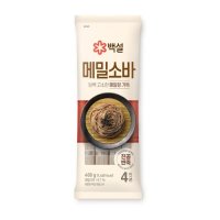 CJ제일제당 가능상품 CJ 백설 메밀 소바 400g