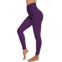 Ladies Jacquard Dance Sports Fitness Fashion Bottoming Yoga Pants Size