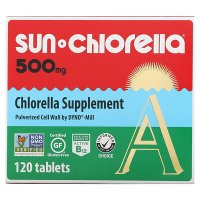 선 클로렐라 Sun Chlorella 클로렐라, 500mg, 120정