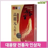 대용량 전통차 인삼차 3g 100포 과립형 선물용 티타임