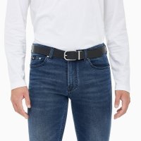 Calvin Klein Jeans 남성 소가죽 양면 벨트 ZM02146