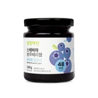 설탕대신 스테비아 블루베리잼 240g 산본점