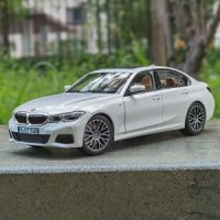 1 18 2019 BMW 3시리즈 G20 330i 2019 자동차 합금 모델 다이캐스트