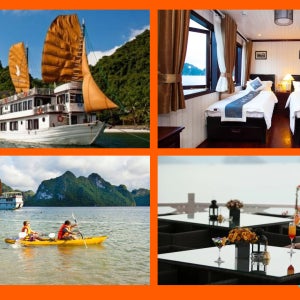 [E티켓 사용] 하롱베이 1박 2일 디럭스 크루즈 (하노이 출발 / 2번 노선)