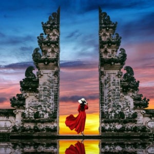 [호텔픽업] 우붓 하이라이트&렘푸양 천국의 문 프라이빗 선셋 투어