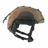 Armorwerx Ops-Core 고속 카본 범프 XP 헬멧용 Multicam 메시 헬멧 커버 탠 미디엄