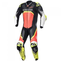 알파인스타 GP 테크 V4 Suit 9139592663 Black / Fluo Red / Fluo Yellow