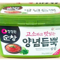 양념된 쌈장 3kg 대용량 야유회 캠핑 만능 맛있는