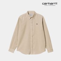 칼하트WIP L S Madison Cord Shirt Wall 코듀로이 셔츠