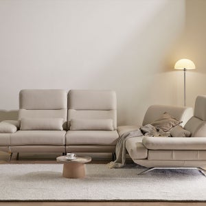 일루전 스윙 전체 통가죽 소파