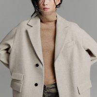 쟈딕앤볼테르 울혼방코트 Mao Wool Coat ZE1WFCTOT023Z21