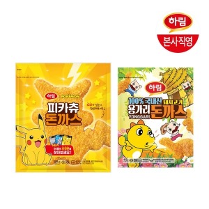 하림 포켓몬 피카츄 돈까스 500g 1개