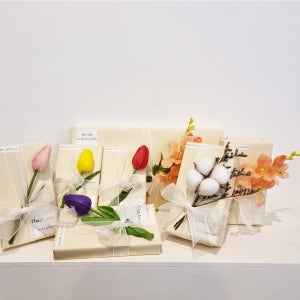 ❤빼빼로데이❤ 예쁜 빼빼로포장 튤립 목화 꽃 선물포장, 사부작놀이터