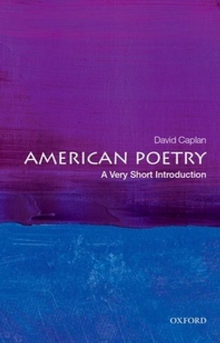 American Poetry: A Very Short Introduction (A Very Short Introduction)