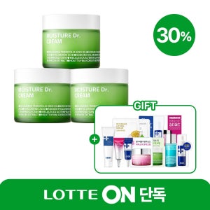 아이소이 [롯데온단독]모이스춰 닥터 크림(장수진 수분크림) 70mlx3개세트+샘플11종랜덤증정