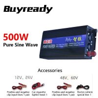 단일 자리 디스플레이 순수 사인파 인버터  500W  12V  24V  48V  60V  220V