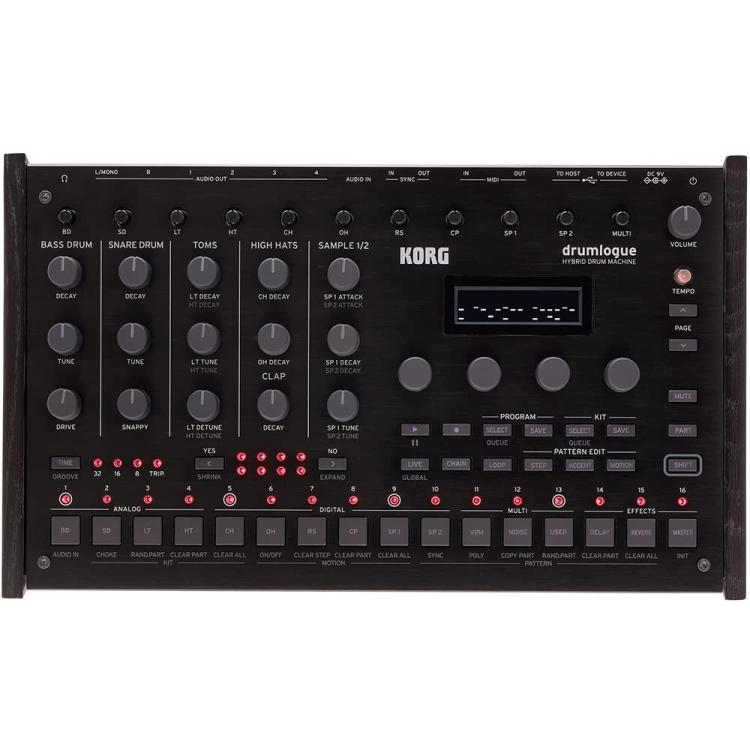 Korg 코르그 KORG 하이브리드 드럼 머신 drumlogue 진짜 아날로그 사운드와 디지털 유연성