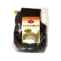 쉐프원 오리엔탈드레싱-FS 2kg/청정원 소스  1개  2kg