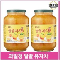 과일청 벌꿀 유자차 2kg 2개 허니 에이드 음료 카페