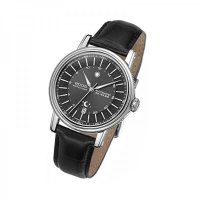 독일 EPOS 메탈 가죽 손목시계 Epos 3390 Mens Automatic 아날로그 레더 워치 686268 411078