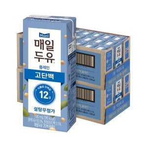매일유업 (매일)S 매일두유 고단백 190ml 48팩 식물성 단백질음료