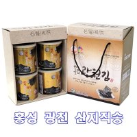 ufeff광천 홍삼 재래맛김 4캔 황토염 맛김 선물세트