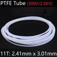 PTFE 튜브 고온 저항 전송 호스 티플론 절연 강성 모세관 F4 파이프 15T 1 x 2 300V