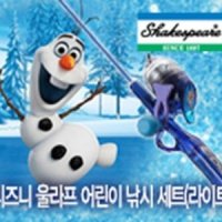 [셰익스피어] 디즈니 올라프 키즈 콤보 라이트 어린이낚시세트