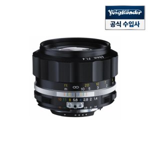 보이그랜더 NOKTON 58mm F1.4 SLIIS 블랙 니콘용 수동렌즈 단일상품