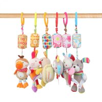 New Arrival Soft Bird Animal Handbells Rattles Plush Infant Baby Development Handle Toys Hot Selling