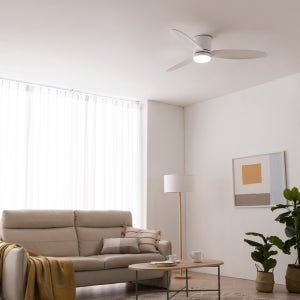 SPIANO 스피아노 샌디 초슬림 서큘레이터 132cm LED DC 우드 사계절 실링팬조명 SCF-SW52070L