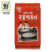 [푸른들마켓][사조] 그때그시절 국물떡볶이 373g